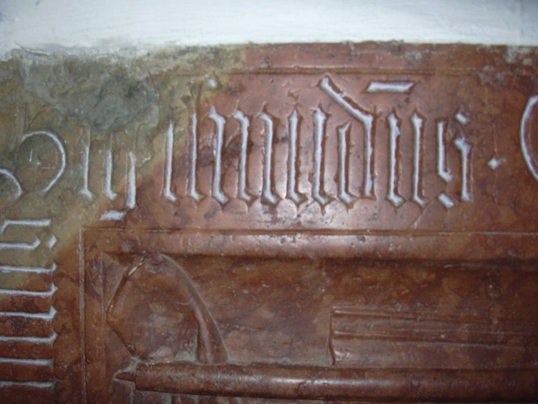 Schriftzug Sigismundus